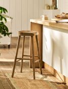 2 x Lilley Barstools In A Limewash Finish - RRP £280.00 - Ref: GTC191>C192/GTCP3 - CL1017 -