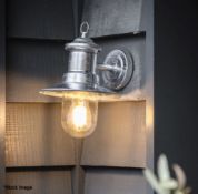 2 x St Ives Ship Lights - Hot Dipped Galvanised Steel - Boxed - RRP £130.00 - Ref: GTC549/GTCC13 -