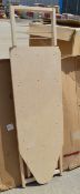 1 x Wooden Beech Ironing Board With Wooden Clothes Airer - RRP £210.00 - Ref: GTC125+GTC126/GTCP2+