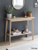 1 x Ashwicke Console Table - Ash - Boxed - RRP £350.00 - Ref: GTC504/GTC2P11 - CL1017 - Location: