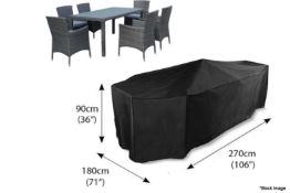 1 x Bosmere Ultimate Table & Chair Cover - Rectangular Medium - Ref: GTC264/GTC2P10 - CL1017 -