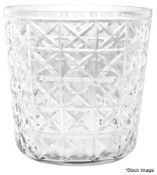 1 x EICHHOLTZ 'Chablis' Luxury Hand-blown Clear Glass Artisanal Wine Cooler - Original Price £219.00