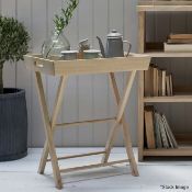 1 x Hambledon Raw Oak Butlers Tray - Original RRP £164.00 - Ref: GTC801 - CL1017 - Location: