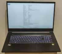 1 x Medion Erazer 17.3 Inch Gaming Laptop - Ryzen 7 5800H Processor, 16GB Ram and 500GB SSD