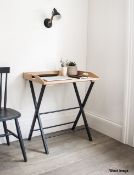 1 x Clockhouse Desk Tray In Carbon Finish - Boxed - RRP £180.00 - Ref: GTC503/GTC2P11 - CL1017 -