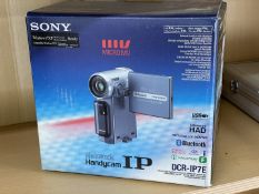 1 x SONY Digital PAL Handycam IP, Boxed - Ref: LB255 - CL1020 - NO VAT ON THE HAMMER - Location: