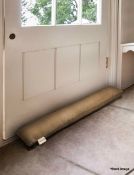 1 x Draught Excluder In Natural Jute - Ref: GTC270/GTC2P10 - CL1017 - Location: Altrincham