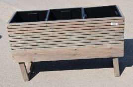 1 x Large Foxmore Trough Planter - RRP £200.00 - Ref: GTC240/GTC2P9 - CL1017 - Location: