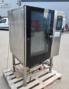 1 x HOUNO Bki Cpe 1.10 Electric 10 Tray Combi Oven - 3 Phase - Ref: DRS179 - CL999 - Location: