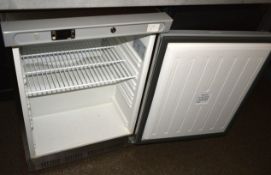 1 x Undercounter Freezer Featuring a Stainless Steel Finish - Model HF200 S/S - Dimensions: H86 x W6
