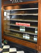 1 x Frost Tech Multideck Display Chiller - Model BD60/180FG - Dimensions: H202 x W180 x D48 cms