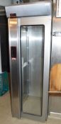 1 x Eurofours Roll In Bakers Proofing Cabinet - Type 46c - Stainless Steel - H209 x W66 x D97 cms