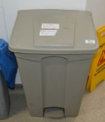 1 x Large Waste Bin - H84 x W48 cms PB117