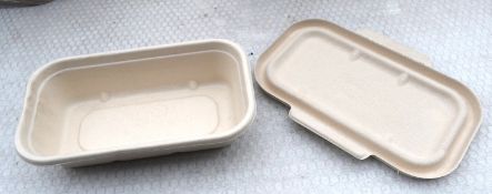 1 x Large Job Lot of Unused Take Away Food Boxes with Lids - CL694 - Ref: WAH340 - Location:
