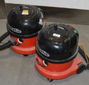 2 x Numatic Henry Hoovers PB179/180