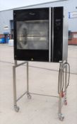 1 x Frijado Chicken Rotisserie Programmable Oven With Stand - 3 Phase Electric Power - Model: TDR 8P