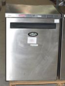 1 x Foster HR150-A Undercounter Single Door Refrigerator - Stainless Steel Finish - RRP £1,400