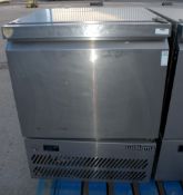 1 x WILLIAMS H5UC Single Door Under-Counter Stainless Commercial Fridge