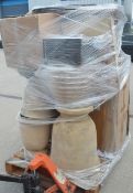 1 x Assorted Pallet Job Lot From a Premium Garden Centre Supplier - Includes Walcote Solid Wood