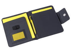 200 x Richmond A5 PVC Work Folders Featuring Button Closure, Card Holders, Pen Loop and More