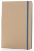 300 x Borrowdale A5 Hardback Notebooks with Cream Lined Paper - Colour: Natural & Elastic in Purple