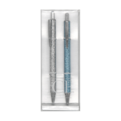 170 x Ice London Glitter Ball Pen Gift Set - Each Set Includes 2 Pens - New Boxed Stock - Ref: TSC-
