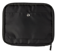 250 x Handy Multifunction Zipped Pouches with Various Sized Compartments - Colour: Black - New Boxed