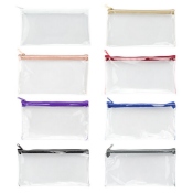 500 x Lexicon Pencil Cases - Colour: Clear Blue - New Boxed Stock - Ref: 703426.20.04