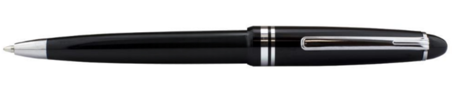 3,000 x Alpine Push Action Ballpens with Black Ink - Colour: Black - New Boxed Stock - Ref: 102073.