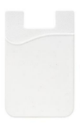 500 x Silicone Mobile Phone Credit Card Wallets - Colour: White - New Boxed Stock - Ref: 2019002.12