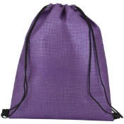 1,100 x Checker Non-Woven Sports Bags - Colour: Purple - New Boxed Stock - Ref: 403081.14.03 - CL945