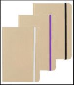 2,400 x Borrowdale A5 Hardback Notebooks with Cream Lined Paper