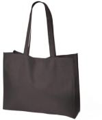 1,000 x Big Shopper Washable Bags with Velcro Fasteners - Colour: Black - New Boxed Stock