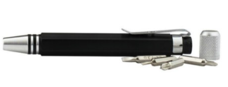 100 x Aluminium Compact Multi Tool With Level - Colour: Black/Silver - New Boxed Stock - Ref: 503123
