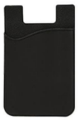 500 x Silicone Mobile Phone Credit Card Wallets - Colour: Black - New Boxed Stock - Ref: 2019002.2