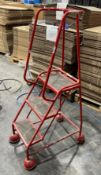1 x Portable Warehouse Ladder - Ref: LB172 - CL1019 - Location: Waltham Abbey EN9Collection