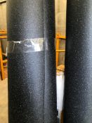 1 x Roll Of Commercial Grade Safety Flooring - Colour: Black - 40 Square Meters - RRP £1,200.00 -