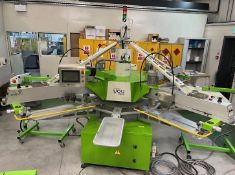 1 x ROQ Print You P08C04 M Carousel Bags Printing Machine - Manufactured: 2019