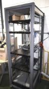 1 x Server Racks and an APC UPS Unit - Ref: VSS175