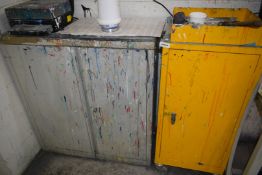 2 x Steel Storage Cabinets - Ref: VSS222