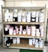 1 x Heavy Duty Warehouse Shelving - Includes 2 x Uprights, 8 x Cross Beams and Wooden Shelves