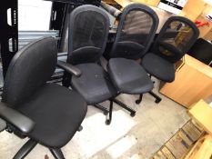 6 x Assorted Office Chairs - Ref: VSS179