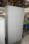 1 x Upright Steel Storage Cabinet - Ref: VSS235