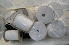 1 x Assortment Of Elastic - Ref: 75 - CL1030 - Location: Anglesey LL77Description:Box NOT included.