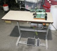 1 x MERROW Crochet Blanket Stitch Machine - Single Phase - Ref: 34 - CL1030 - Location: Anglesey