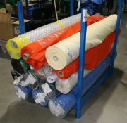 1 x Contents Of Stillage -Assortment Of Polycotton Fabrics, Including Carringtons Full Rolls, 3