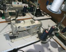 1 x SAHL Electronic Lock Stitch Machine - Single Phase - Wheeled - Ref: 12 - CL1030 - Location:
