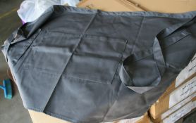 60 x Grey Short Aprons With Pocket - Ref: 135 - CL1030 - Location: Anglesey LL77Collection Details: