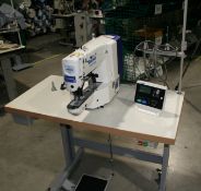 1 x JUKI Bar Tack Machine - Juki Smart Solutions Electronic -Single Phase - Very Low Hours As