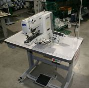 1 x BROTHER Electronic Button Machine BE-438FX - Very Low Hours In Good Working Order - Single